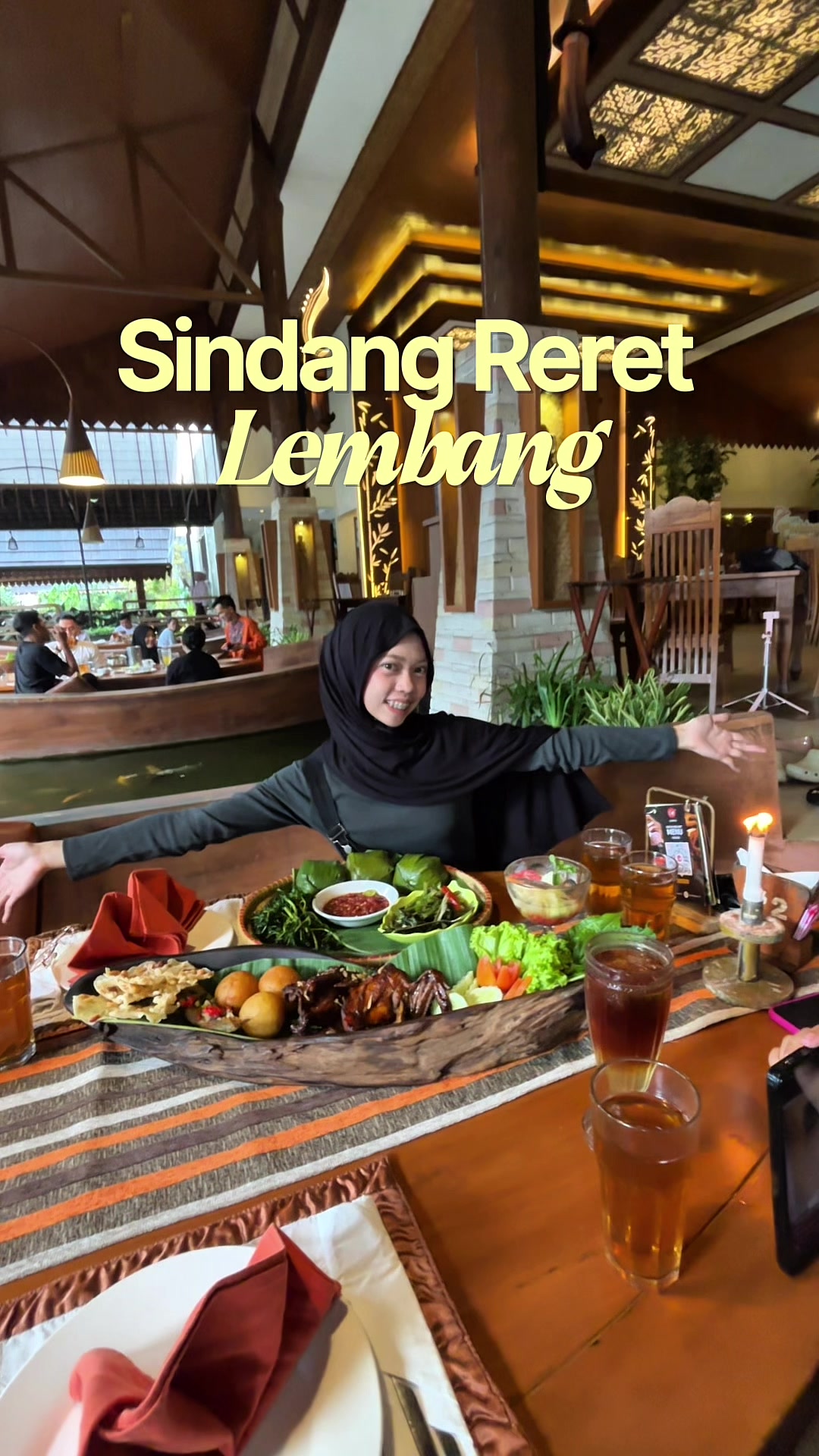 Boat-Themed Dining Near Tangkuban Perahu