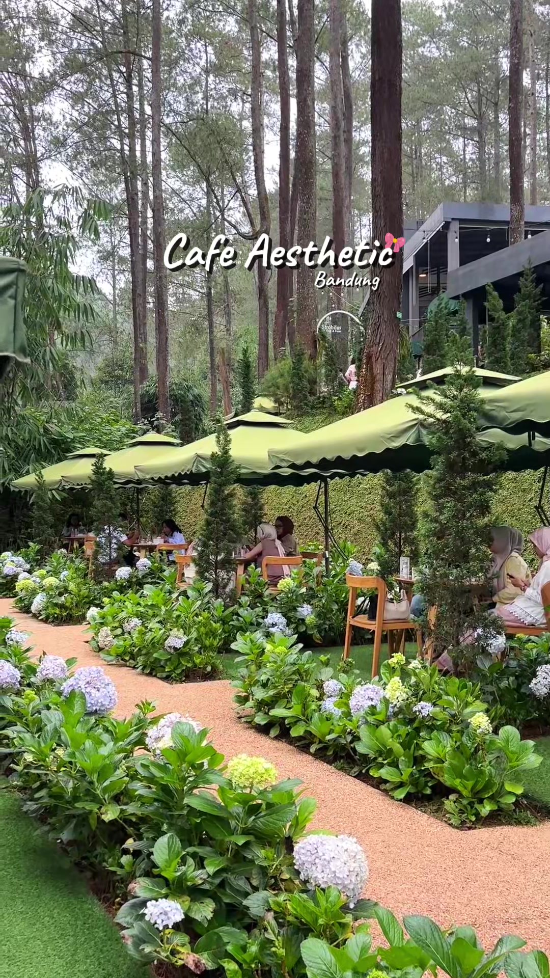 Strobilus Cafe: A Fairyland Escape In Bandung