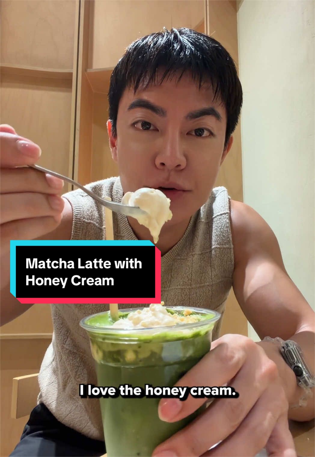 Klarra Cafe Matcha Latte With Honey