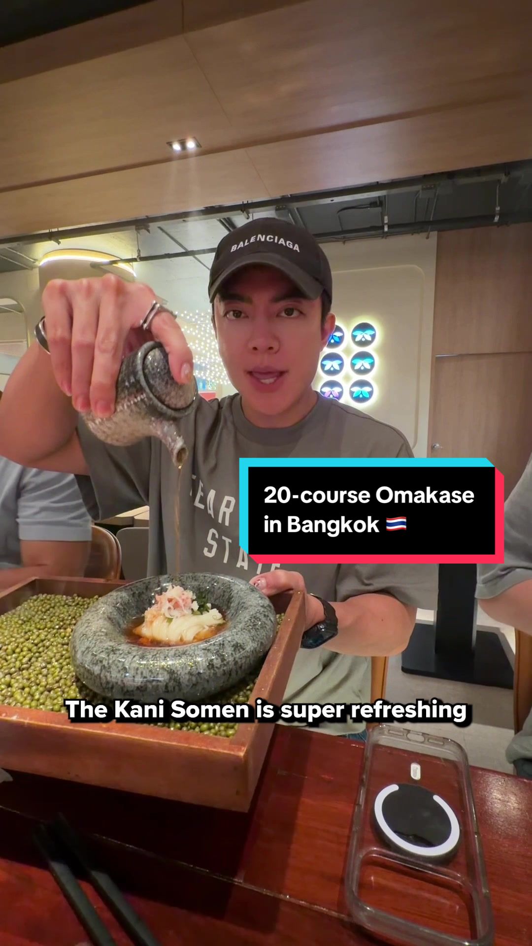 Bangkok Omakase Features Smoked Hamachi, Uni, and Otoro