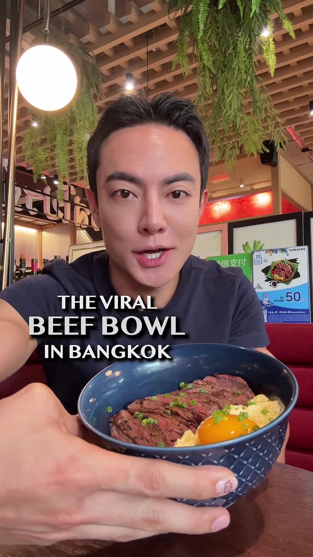 Viral Beef Bowl At Central World