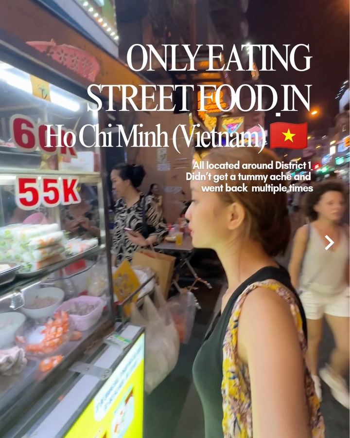 Ho Chi Minh City District 1 Authentic Street Food