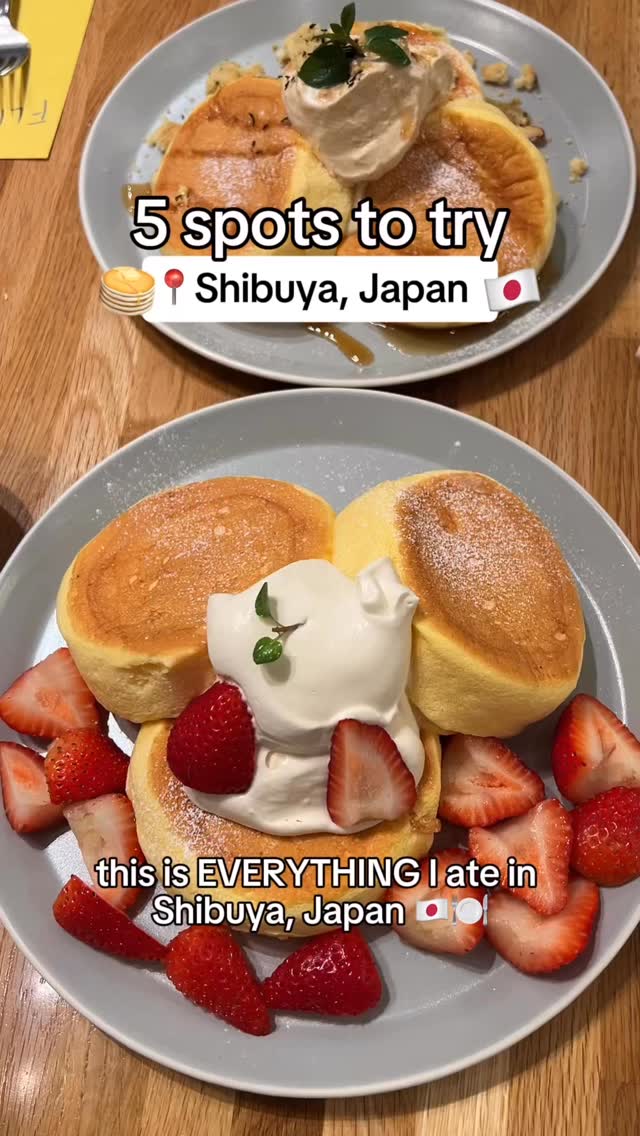 Shibuya Eateries Feature Souffle Pancakes, Ramen, and More