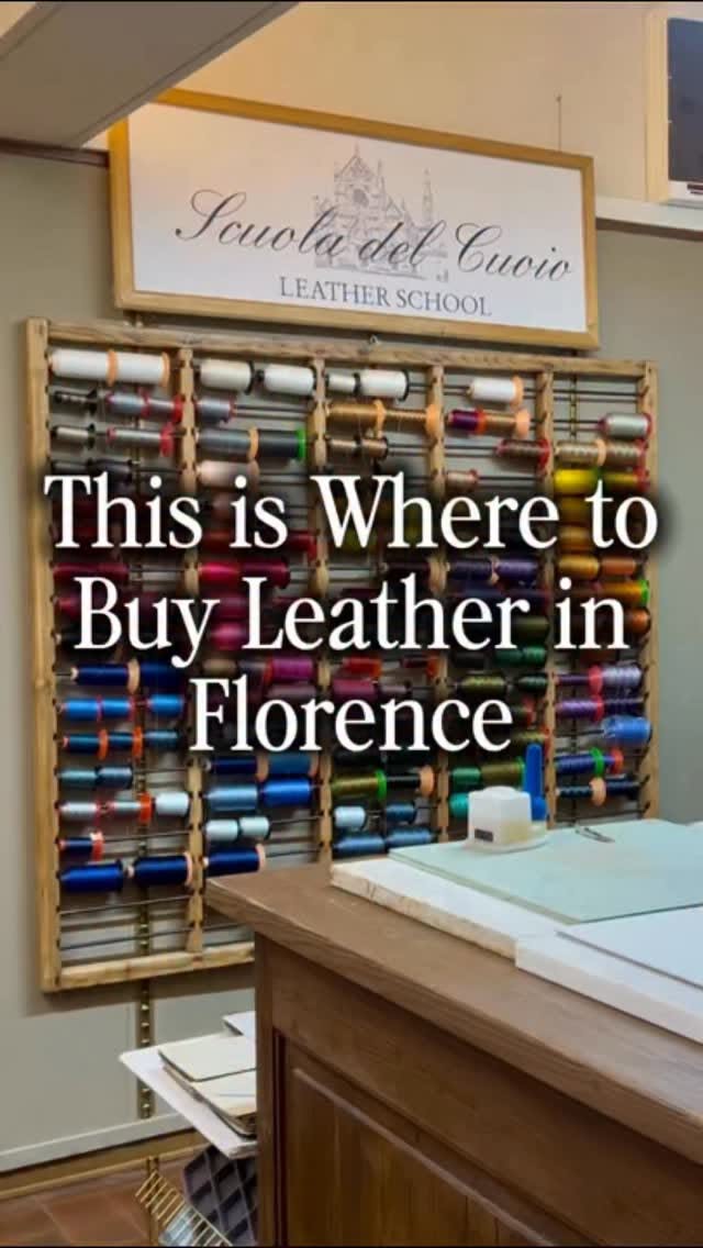 Florence Leather School Offers Unique Craftsmanship