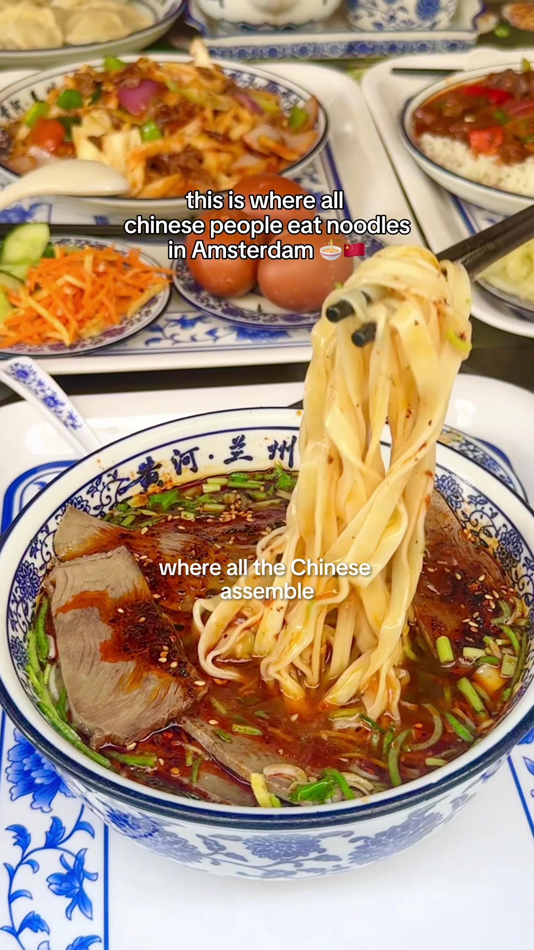 Authentic Lanzhou Noodles in Amsterdam