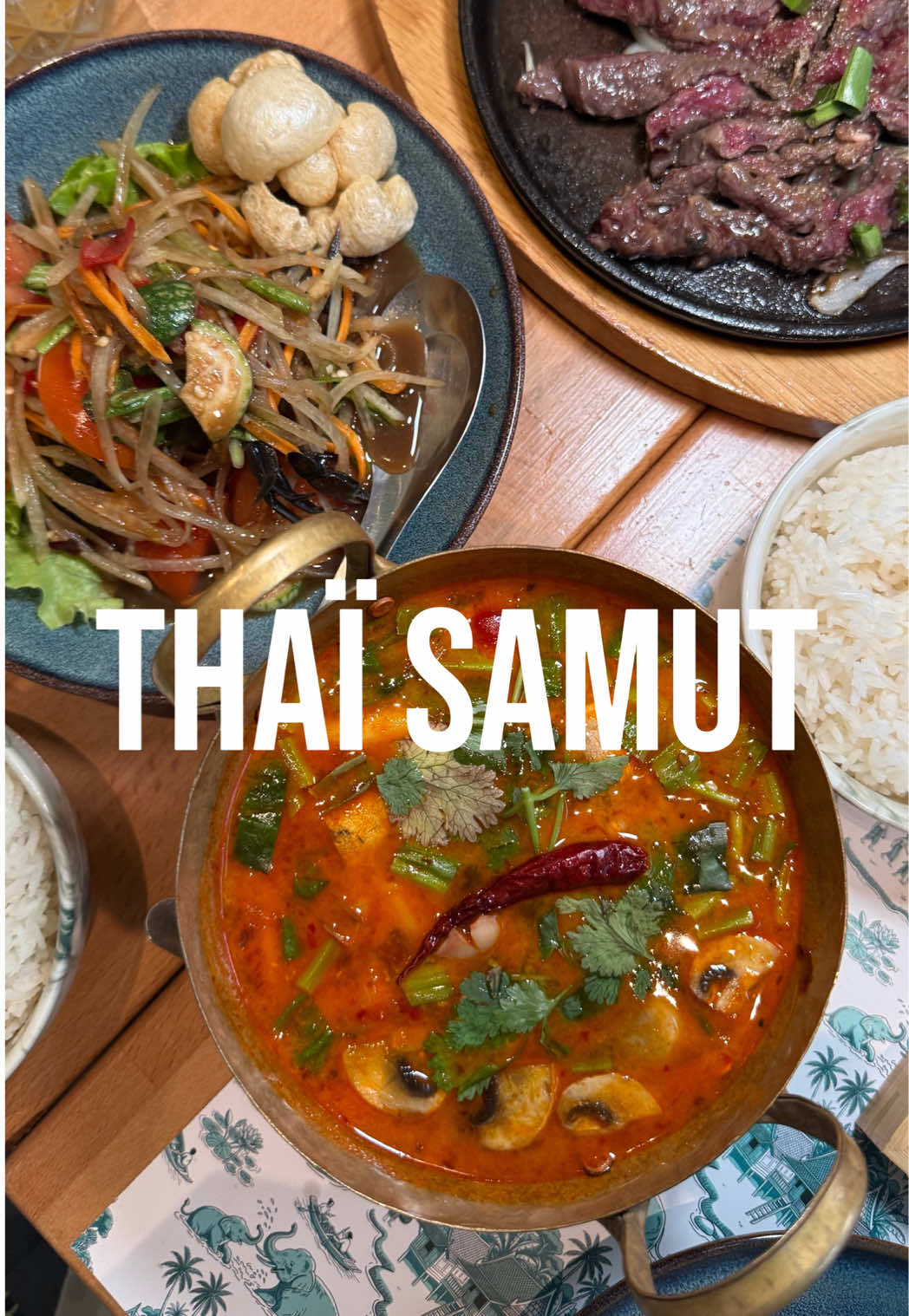 Popular Parisian Thai Restaurant Thai Samut Opens Daily