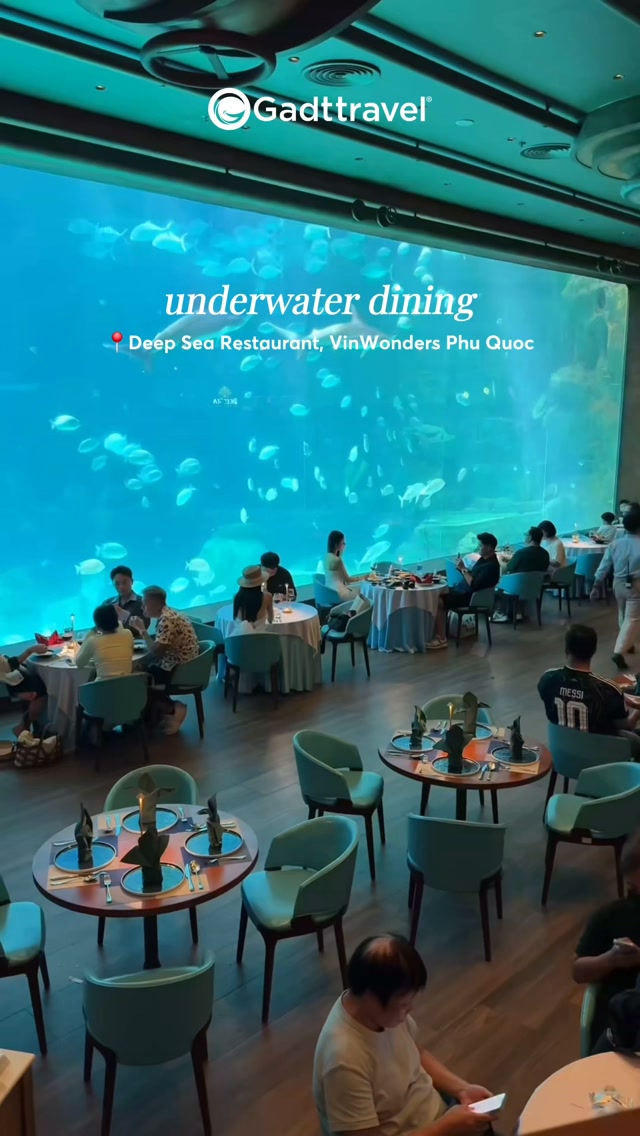 Underwater Dining Experience At VinWonders Phu Quoc