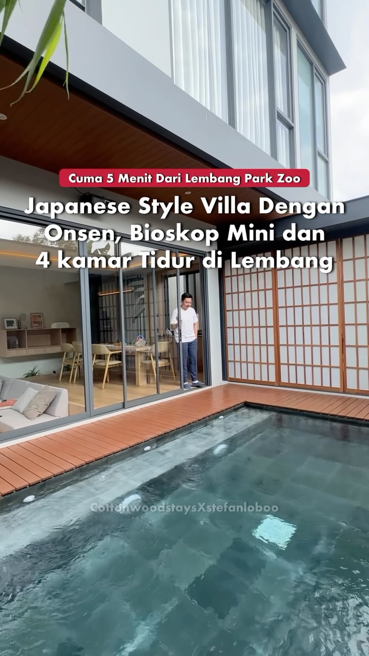Japanese-Style Villas Near Lembang Park Zoo