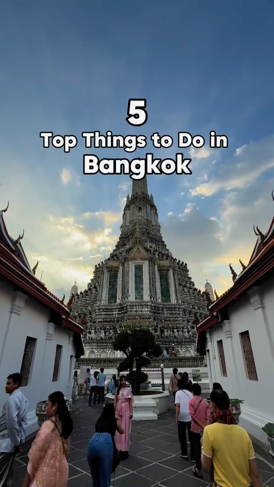 Bangkok Destinations: Wat Arun, Talat Noi, Banthat Thong