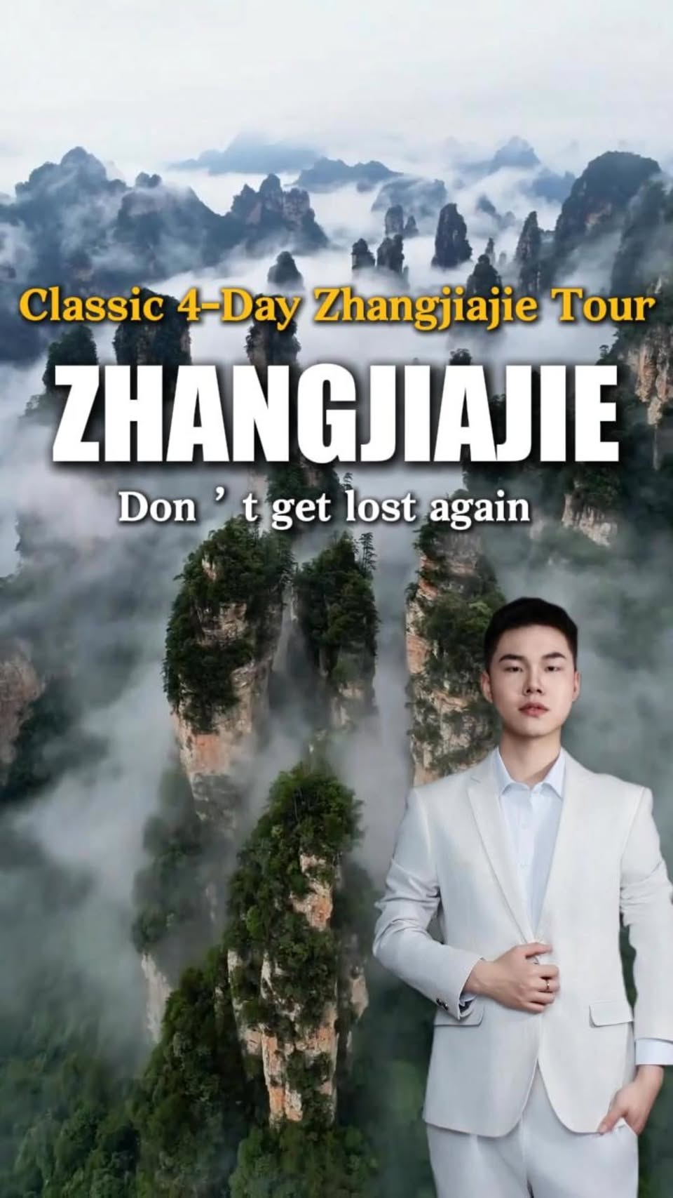 Zhangjiajie National Forest Park And Nearby Attractions