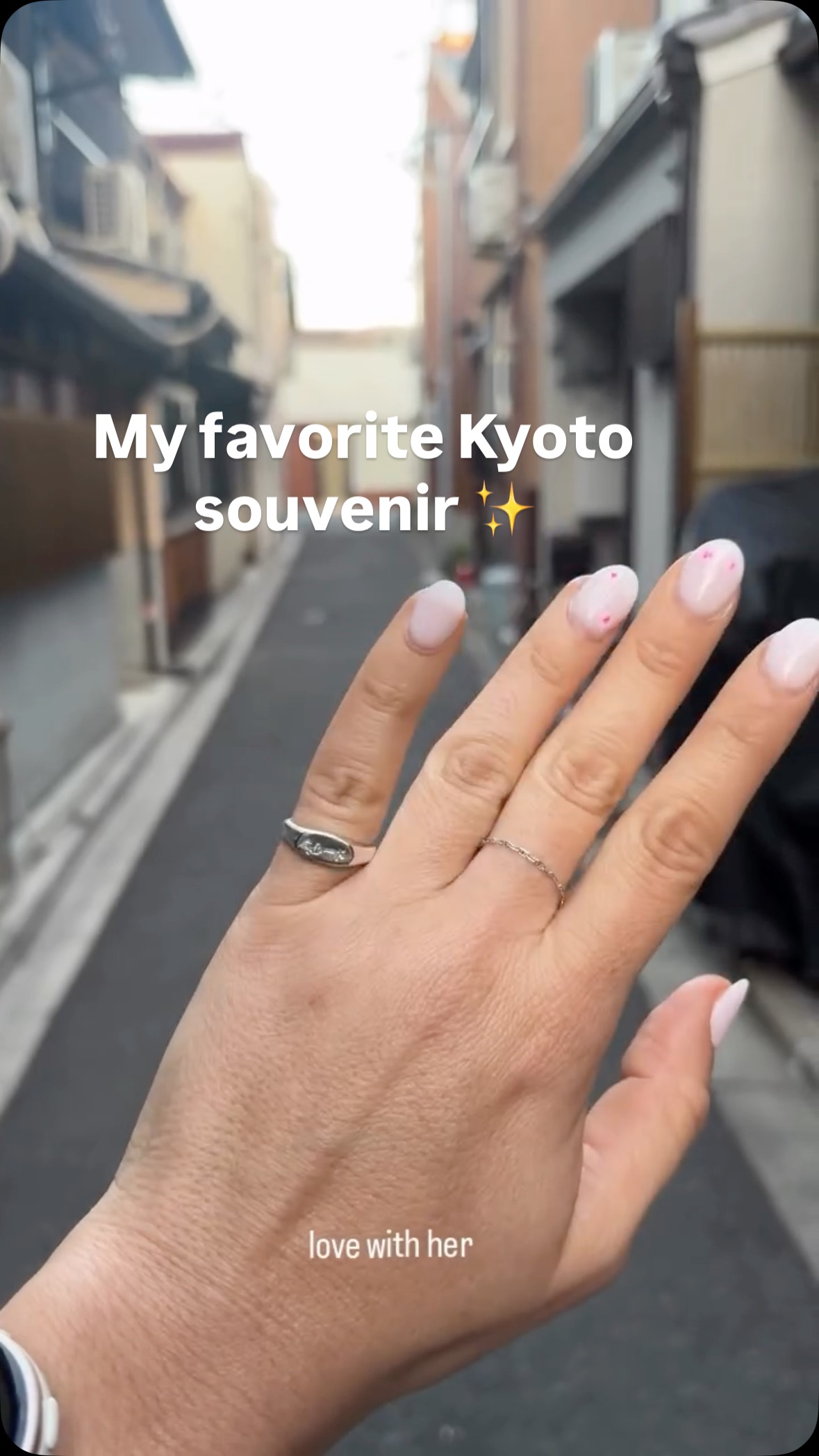 Kyoto Traveler Crafts Personalized Silver Ring
