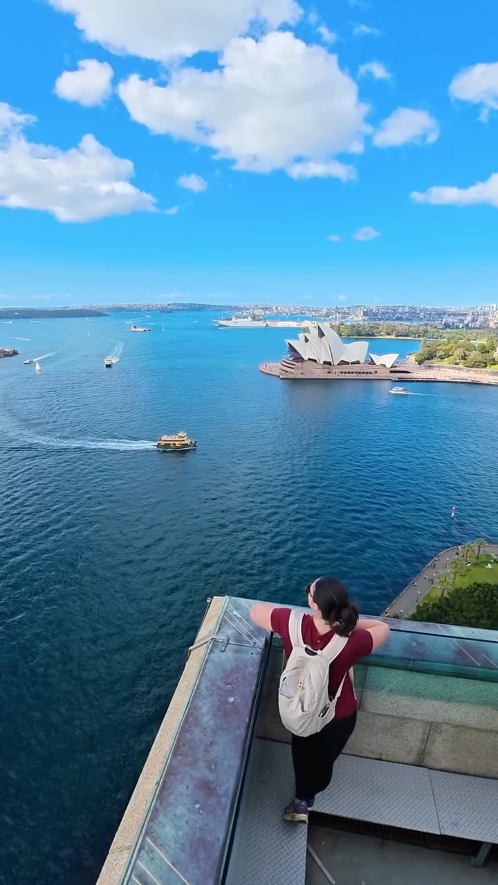 Sydney Harbour Views From Bridge Pylon Lookout