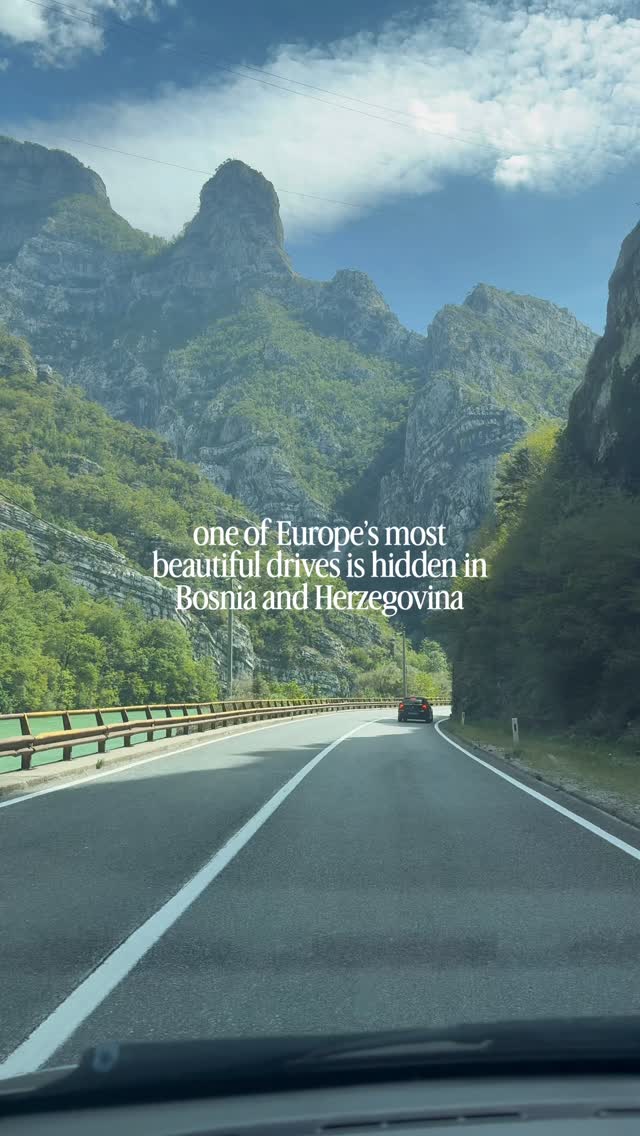 Bosnia's Scenic Neretva River Road Trip