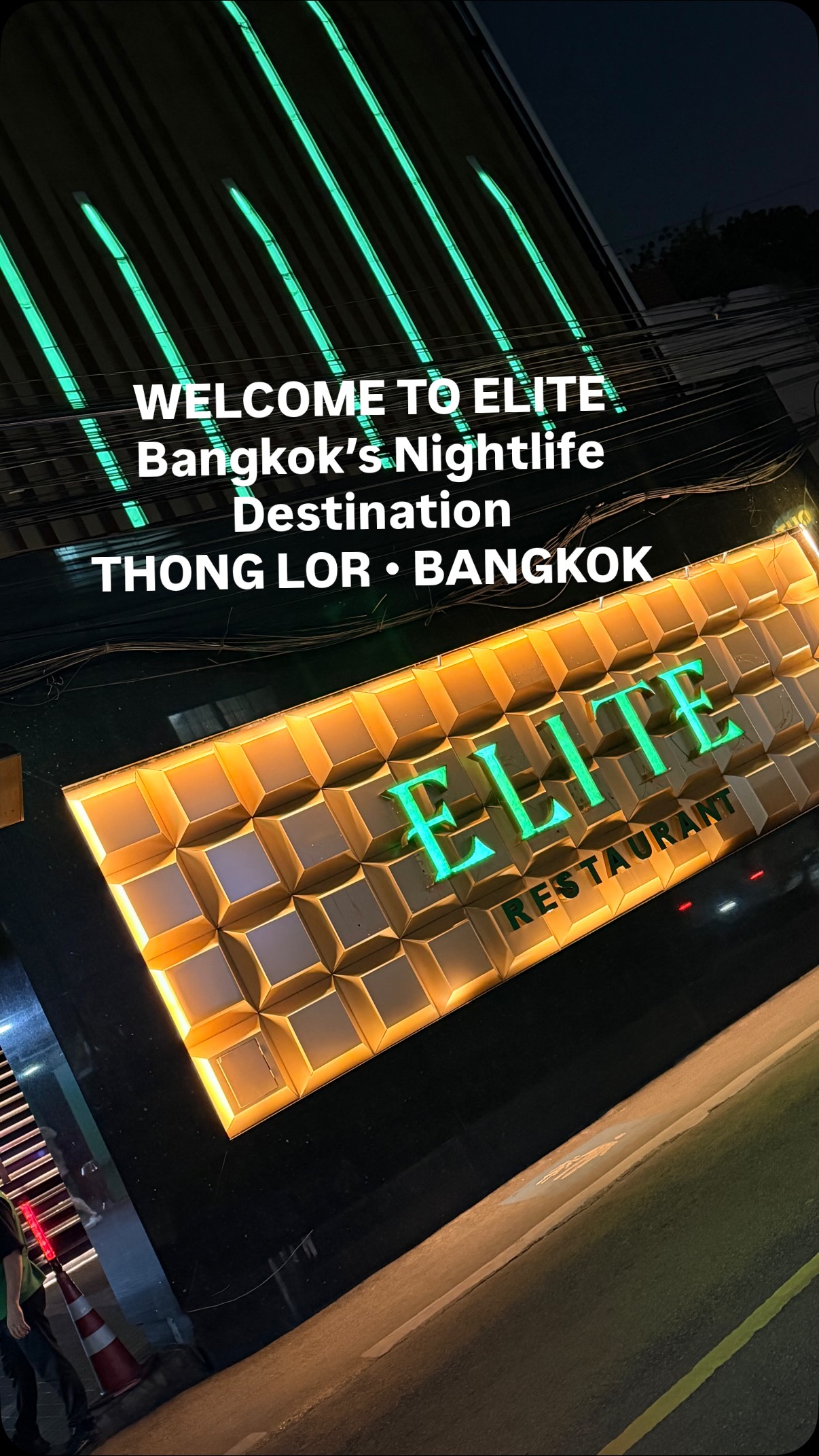Bangkok's ELITE: Luxury Nightlife with Live Music