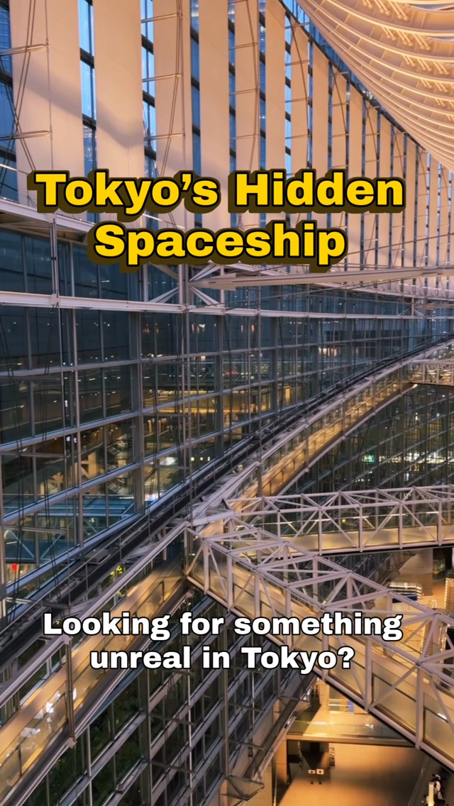 Tokyo's Futuristic Forum: A Free Indoor Escape