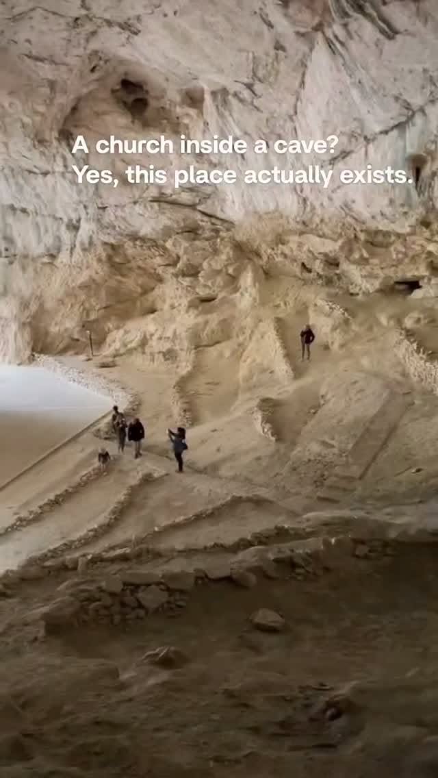 Temple in a Cave for Exploration