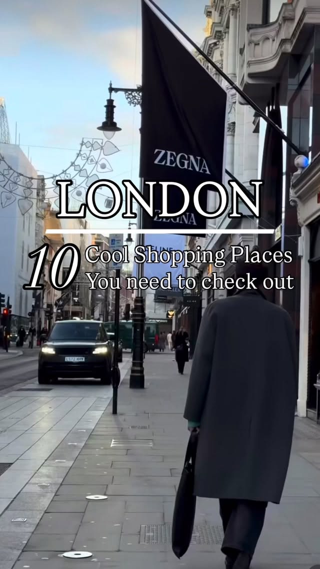 London's Top Shopping Destinations and Markets