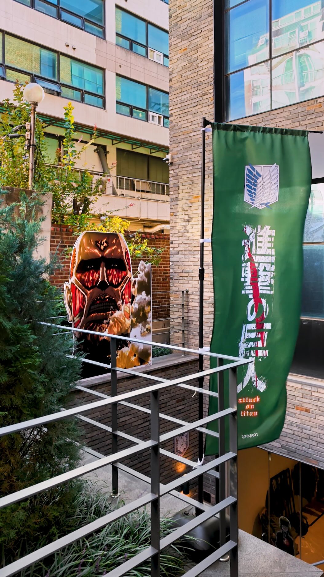 Attack On Titan Pop-Up Stores In Seoul