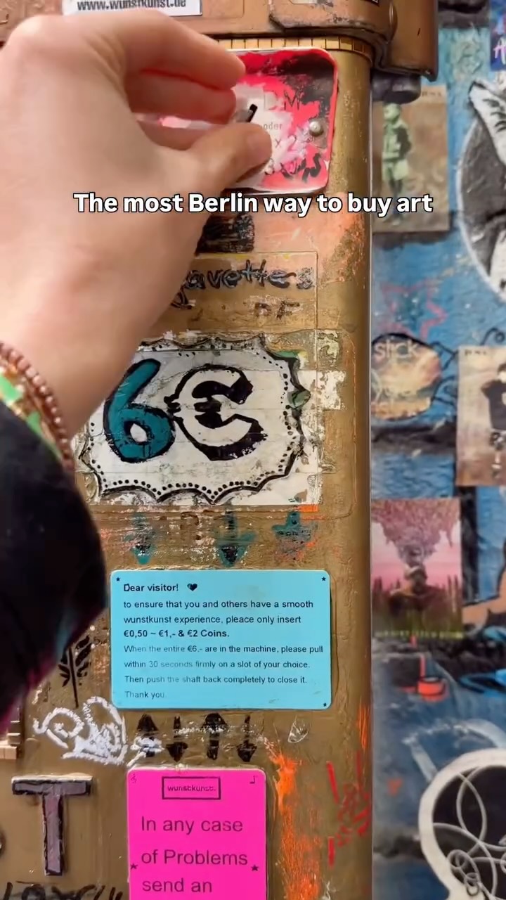 Berlin Art Vending Machines In Haus Schwarzenberg