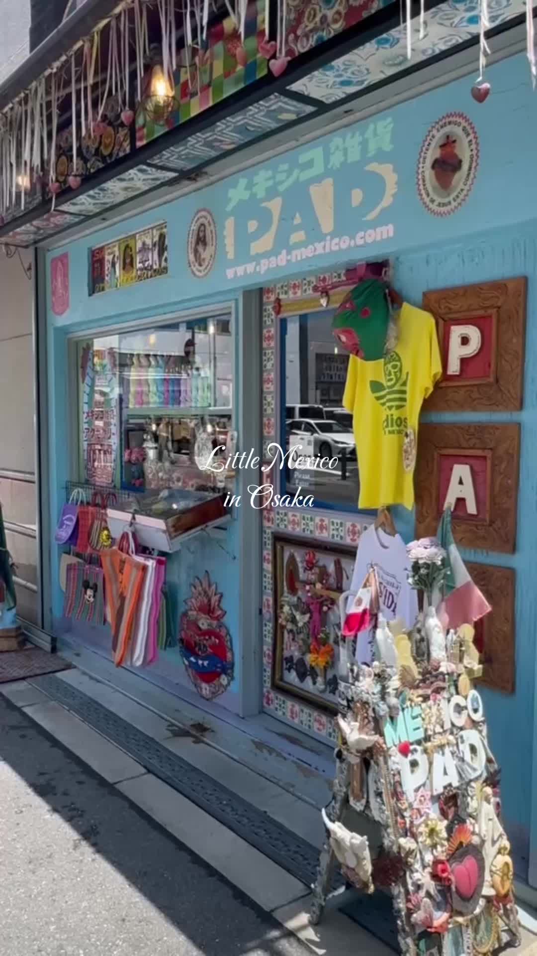 Osaka's Little Mexico Shop
