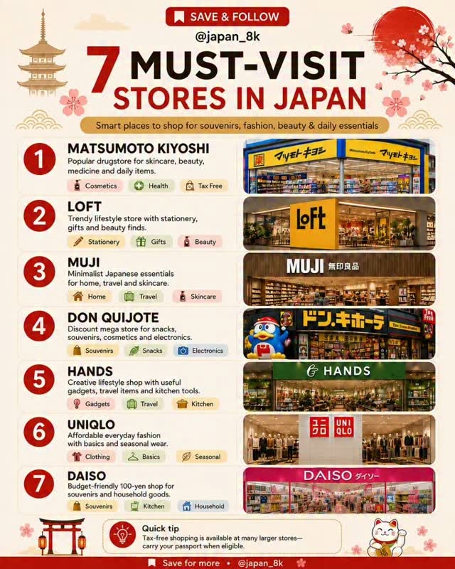 Top Japan Stores For Shopping Essentials
