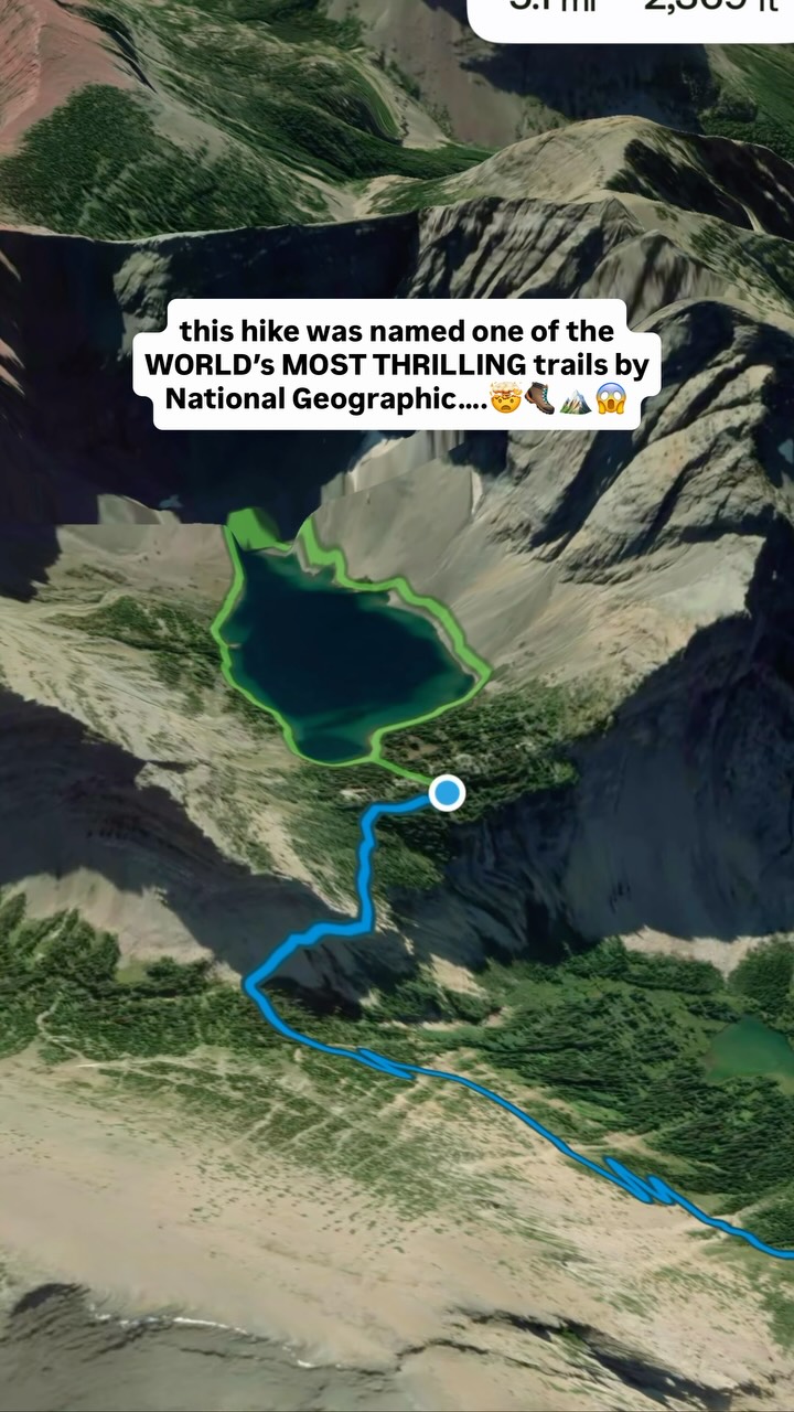 Thrilling Crypt Lake Trail in Waterton Lakes