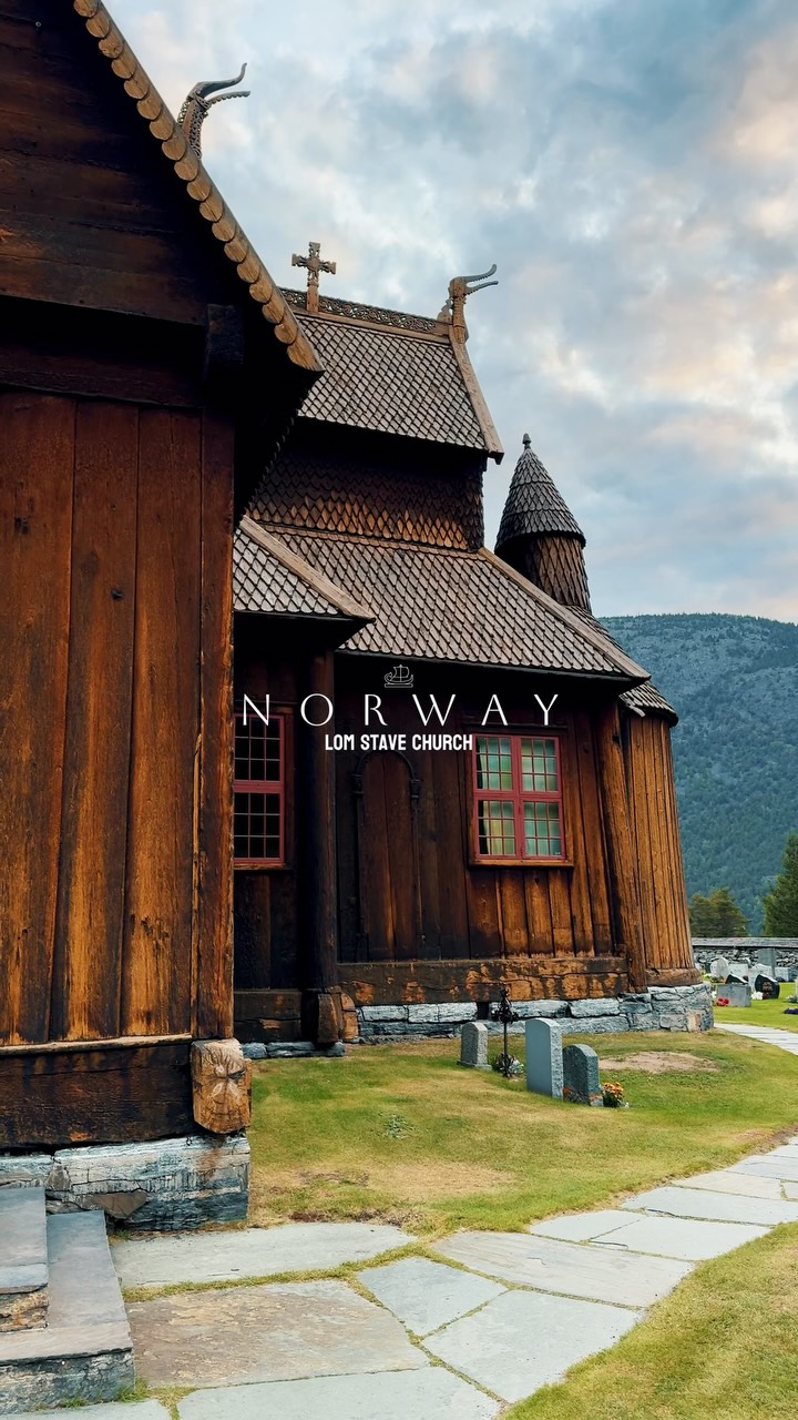 Lom Stave Church: Norway's Historic Wooden Architecture
