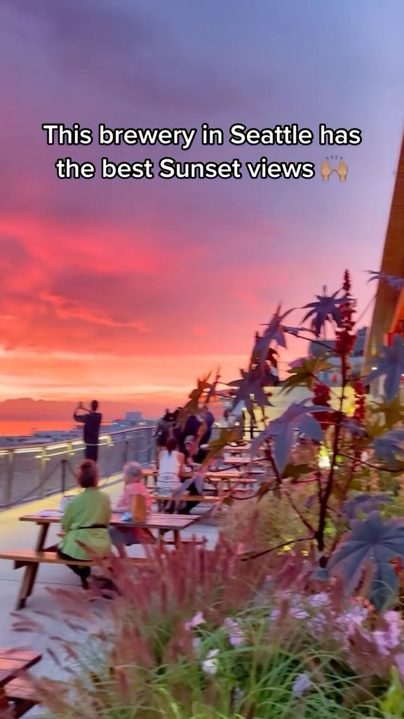 Brewery Offers Spectacular Sunset Views