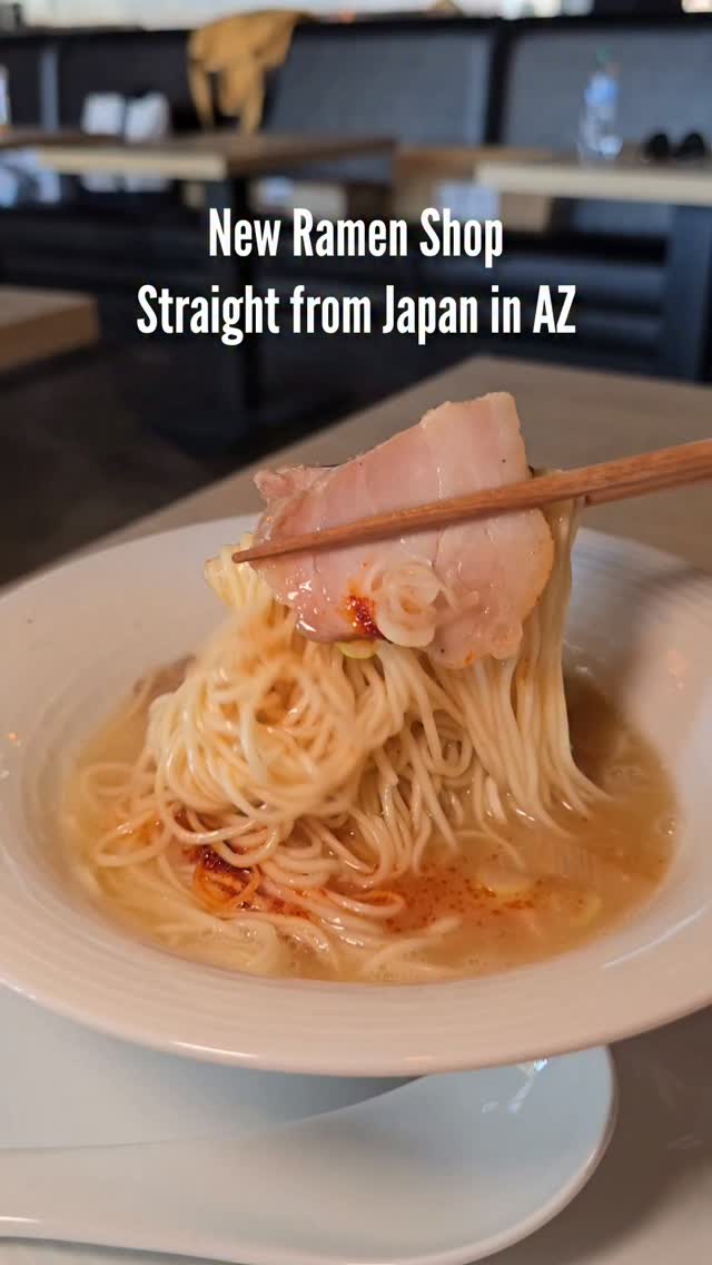Japanese Master Chef Opens Authentic Ramen & Sushi