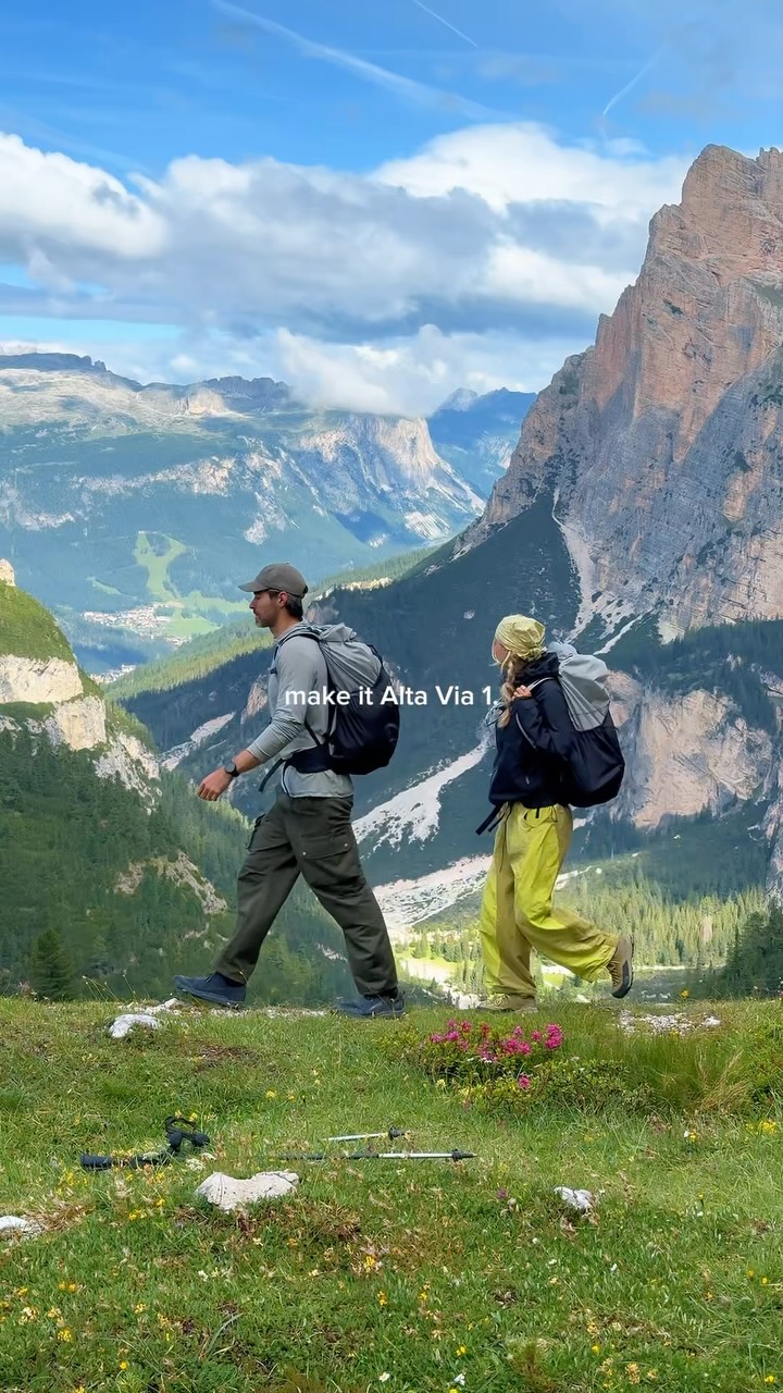 Alta Via 1 Trek in the Italian Dolomites