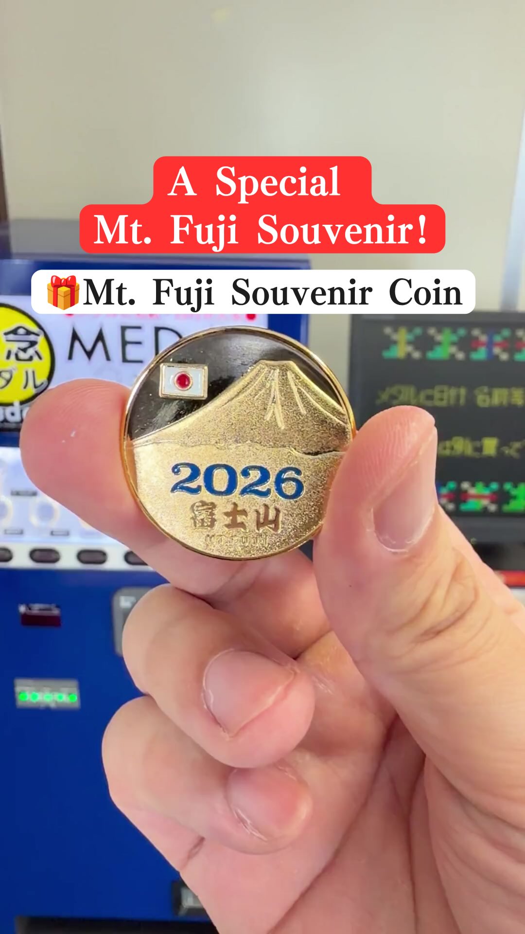 Mount Fuji Souvenir Coins