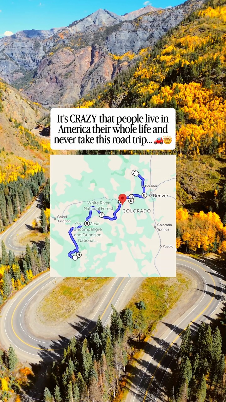 Colorado Fall Road Trip Through Autumn Foliage