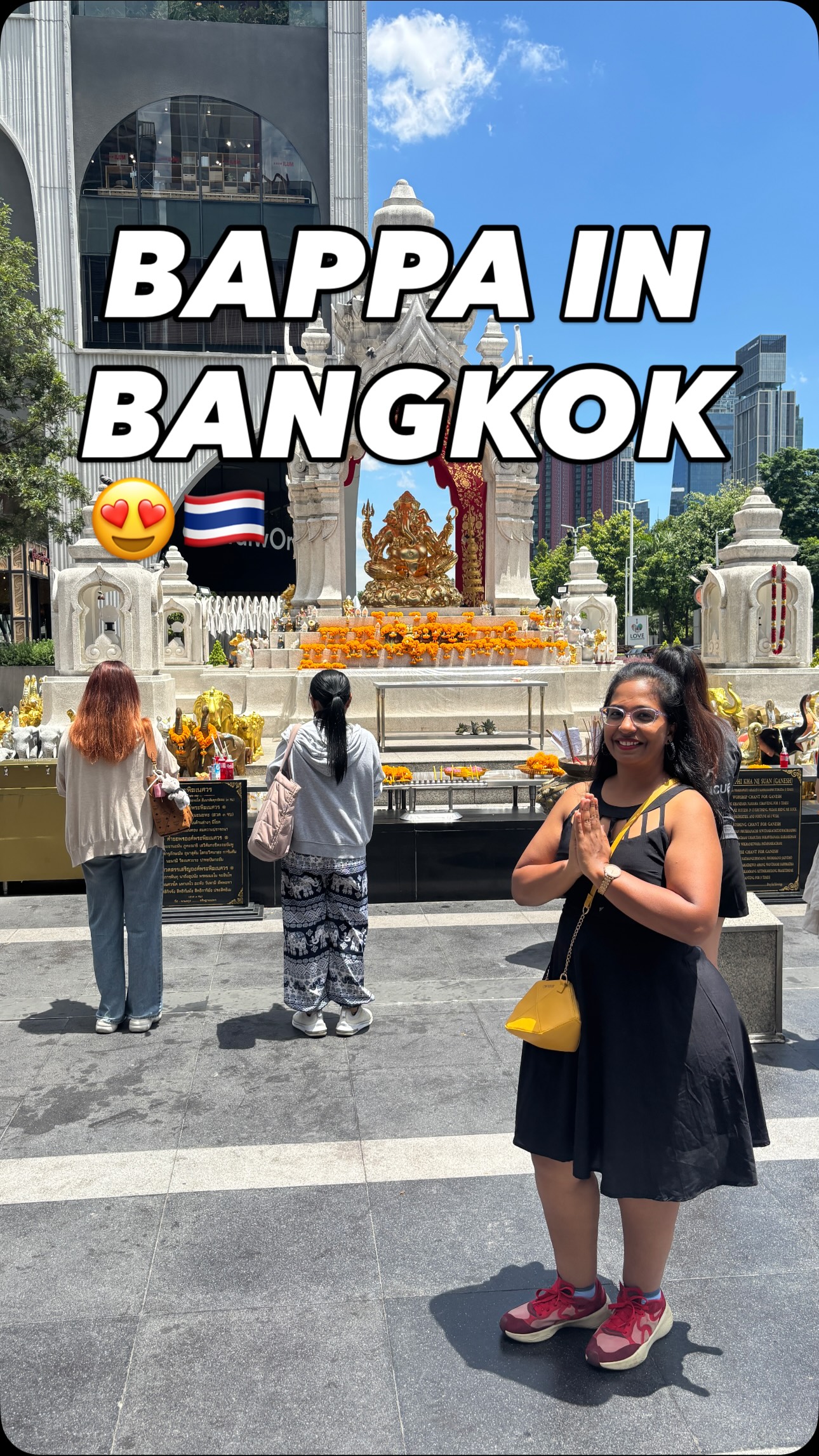 Bangkok's Ganesh Shrine Near Central World