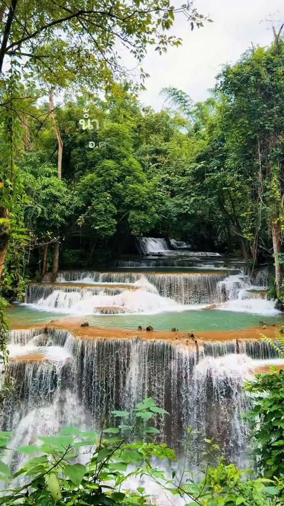 Waterfalls and Dam in Kanchanaburi