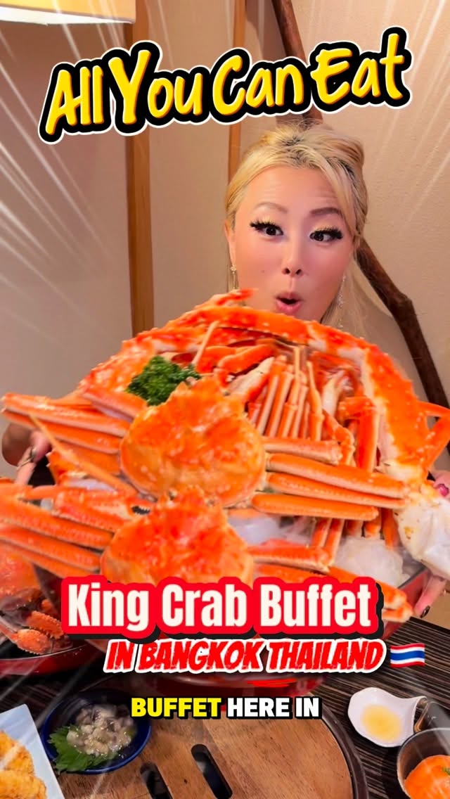 King Crab Buffet at Japanese Restaurant