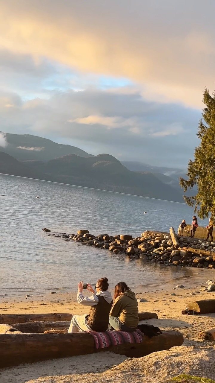 Iconic Vancouver Peaks Near Lions Bay Village