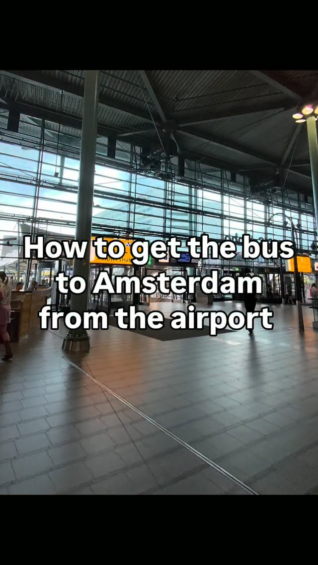 Amsterdam's Vibrant Squares and Airport Hubs