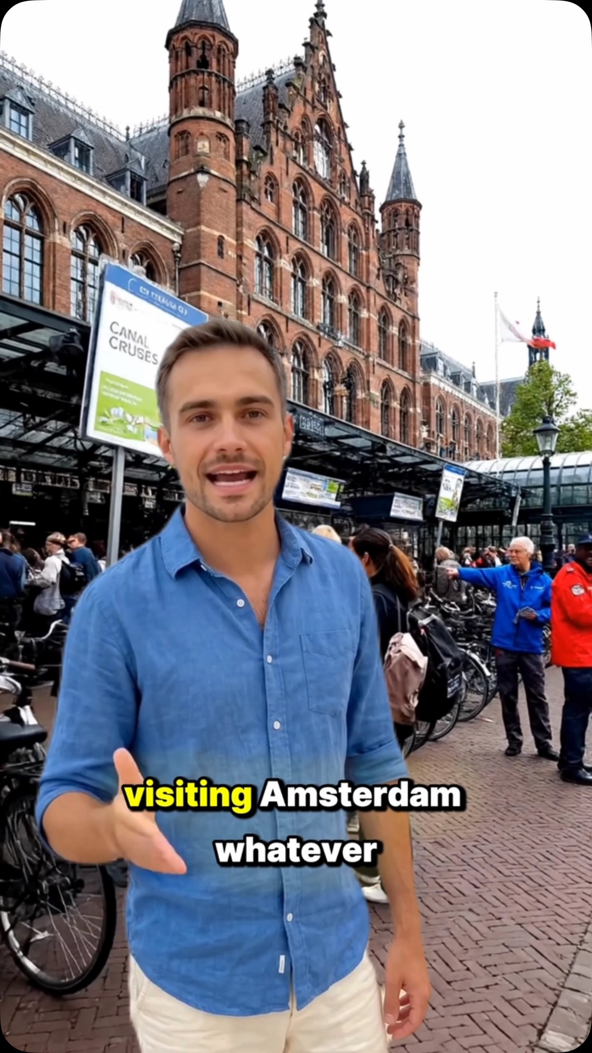 Amsterdam Free Ferries Offer Canal Views