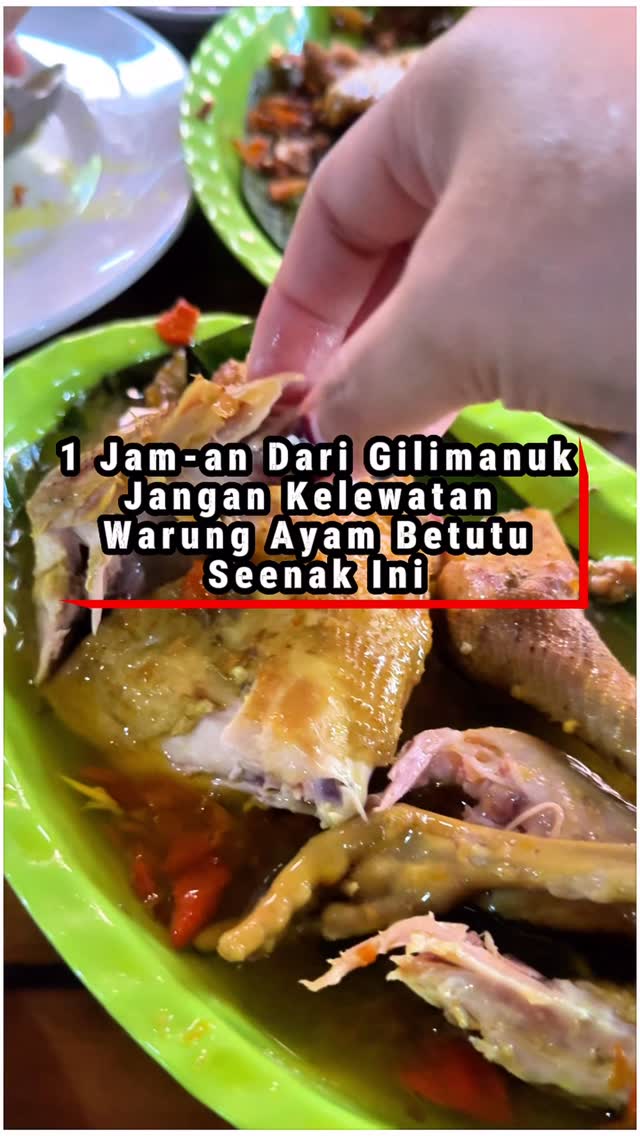 Balinese Restaurant Features Ayam Betutu