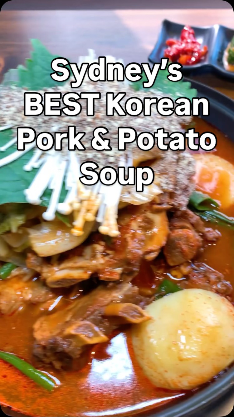 Authentic Korean Pork Bone Soup At Eedaero Gamjatang