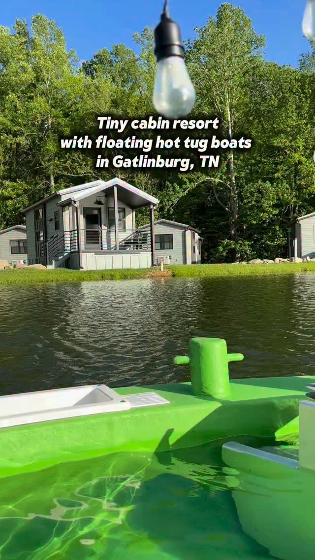 Creekside Cabins Offer Hot Tubs and Fishing