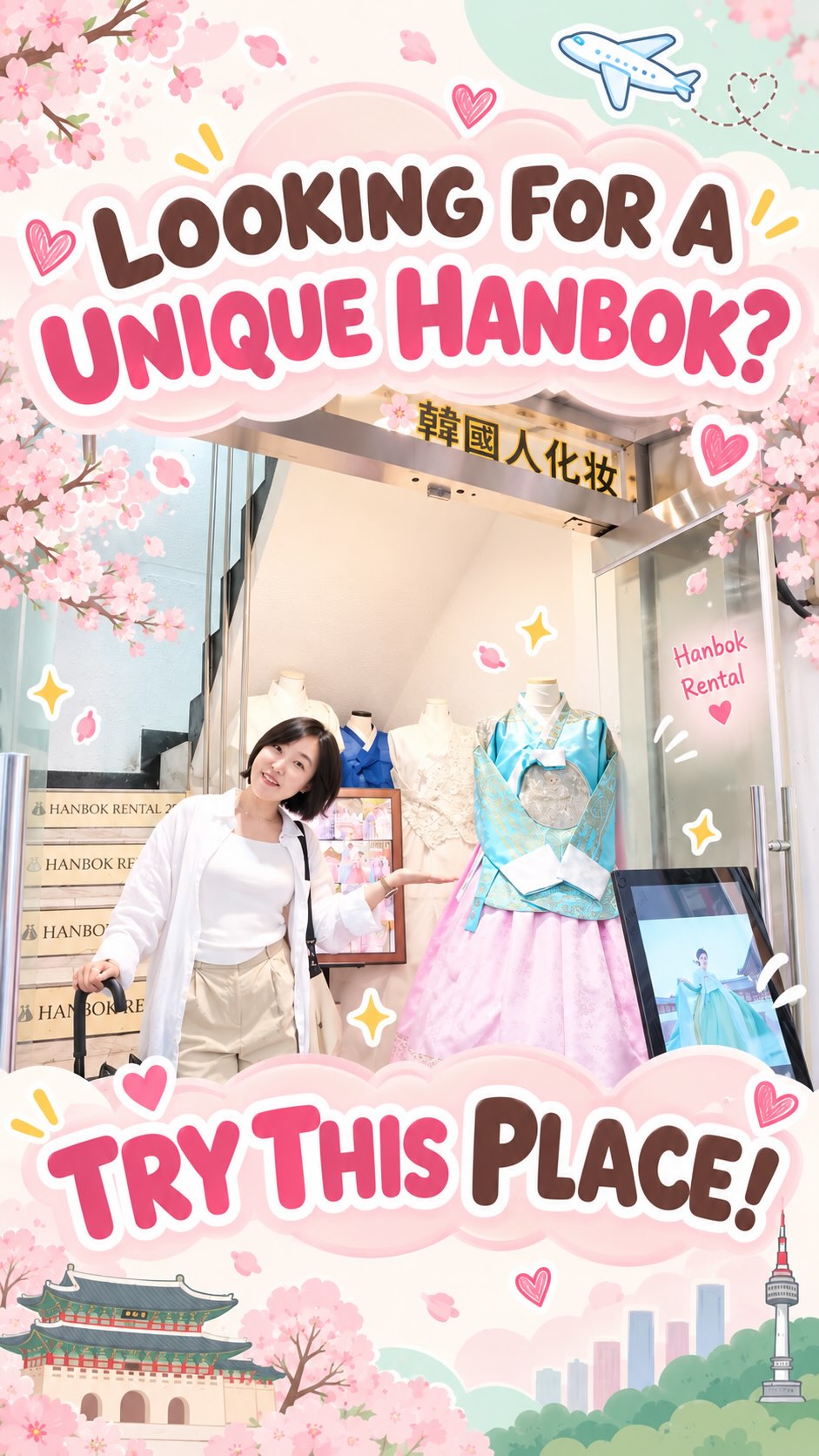Unique Hanbok Rentals Near Gyeongbokgung Palace