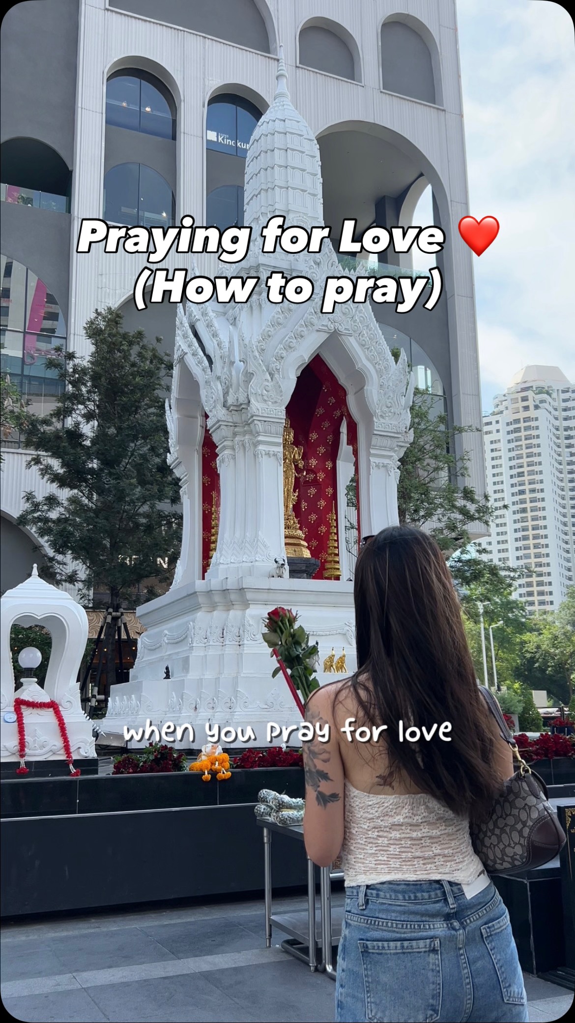 Bangkok’s Shrine of Love at CentralWorld