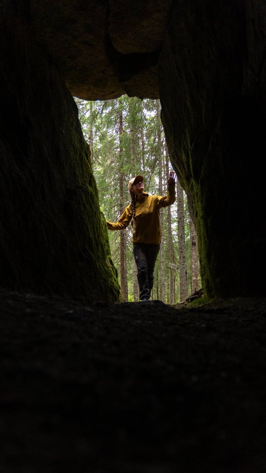 Explore Sälgbergsgrottan's Depths