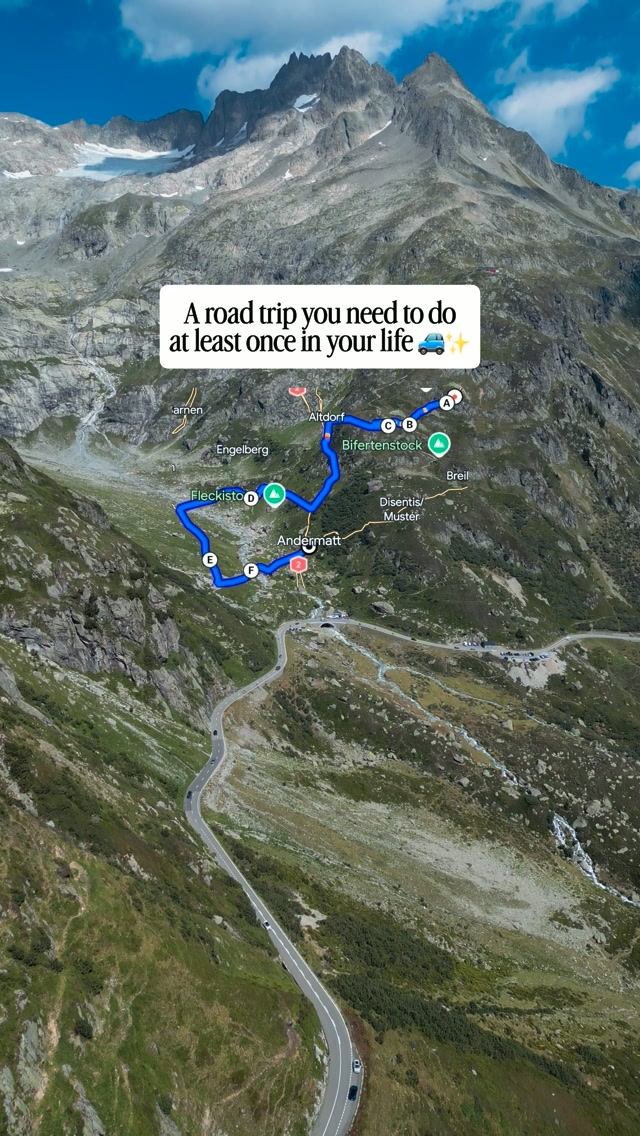 Swiss Alps Road Trip: Lakes, Passes, and Waterfalls