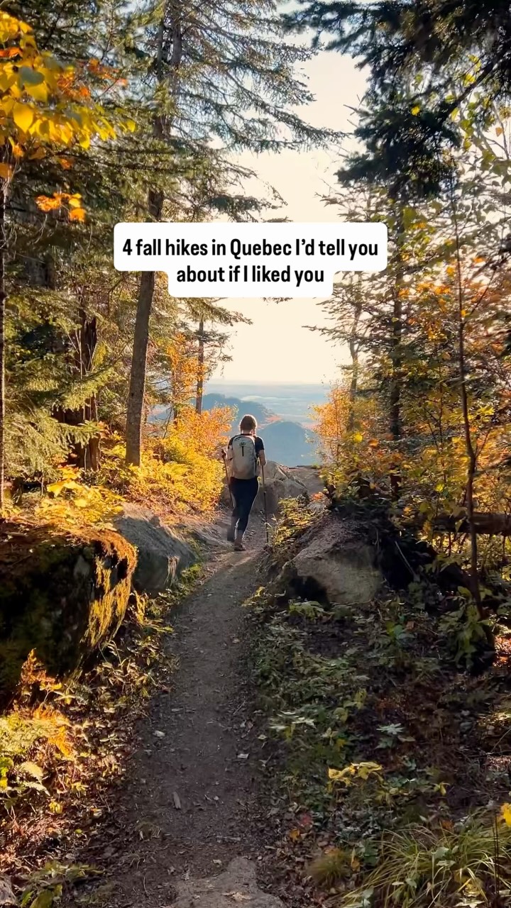 Quebec's Best Fall Mountain Hikes
