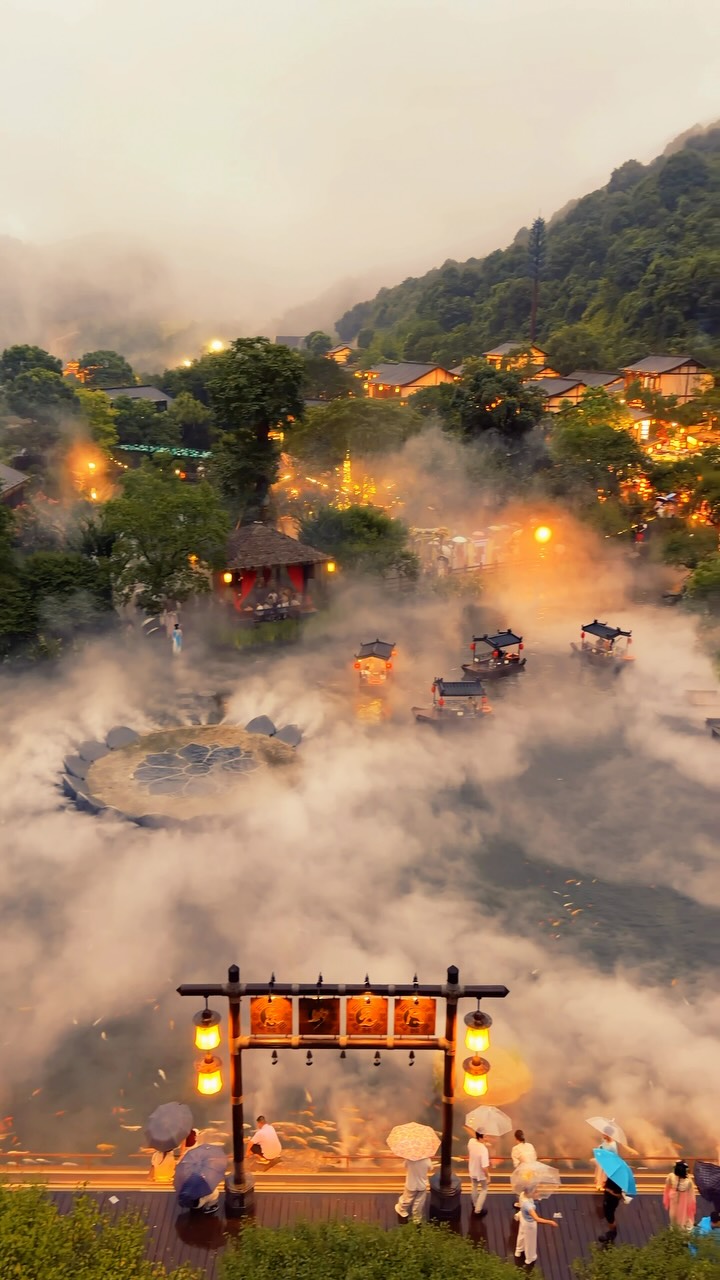 Chinese Hot Spring Resort