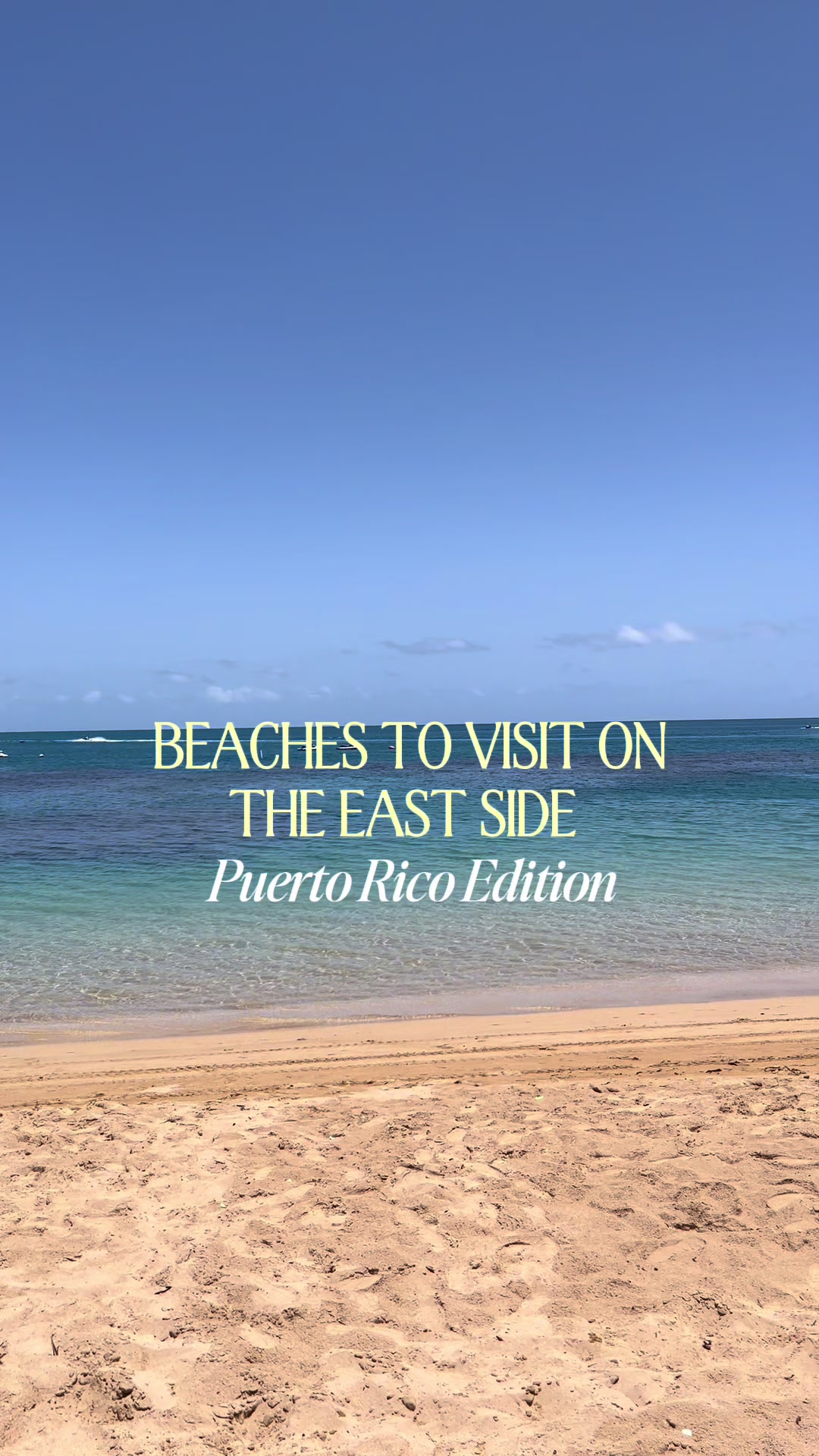 East Puerto Rico's Finest Beaches For Your Vacation
