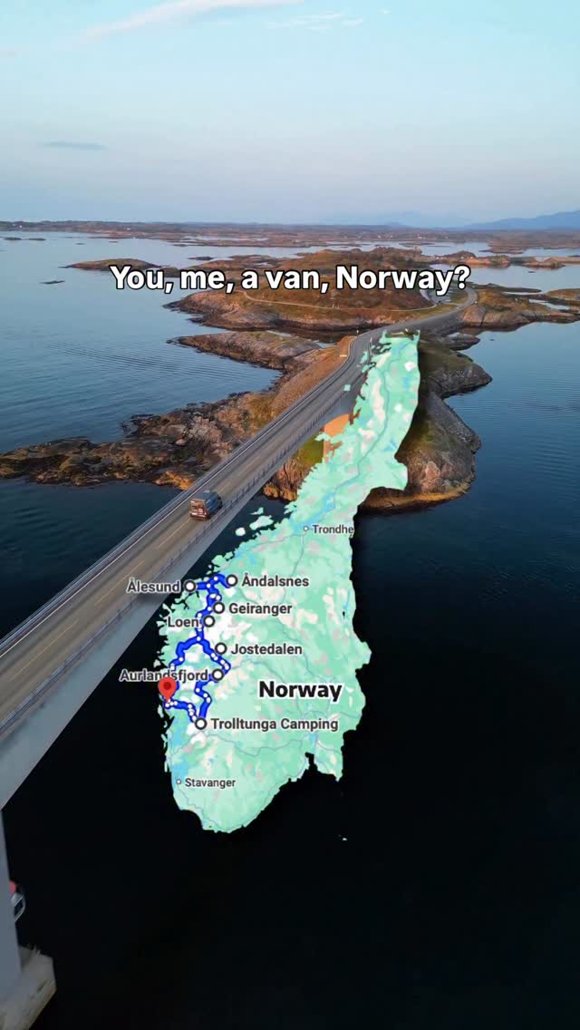 Norwegian Fjords Road Trip Highlights