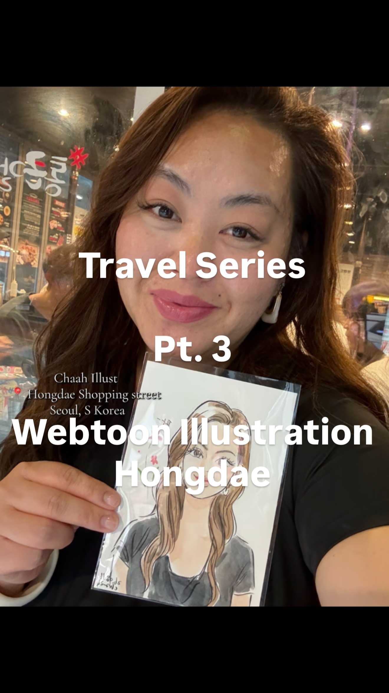 Seoul Artist Creates Custom Webtoon Portraits